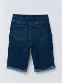 LCW Jeans İndigo Şort thumbnail 6