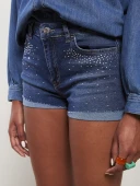 LCW Jeans İndigo Şort thumbnail 4