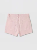 LCW Jeans Pembe Regular Fit Kadın Jean Şort thumbnail 6