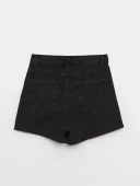 LCW Jeans Siyah Şort thumbnail 7