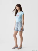 LCW Jeans İndigo Regular Fit Kadın Jean Şort thumbnail 1