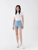 LCW Jeans İndigo Şort thumbnail 1
