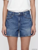 LCW Jeans İndigo Regular Fit Kadın Jean Şort thumbnail 5