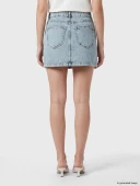 LCW Vision İndigo Regular Fit Mini Jean Etek thumbnail 4