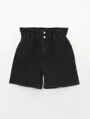 LCW Jeans Siyah Şort thumbnail 6