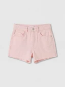 LCW Jeans Pembe Regular Fit Kadın Jean Şort thumbnail 5