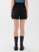 LCW Jeans Siyah Şort thumbnail 5