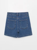 LCW Jeans İndigo Şort thumbnail 7