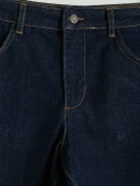 LCW Jeans İndigo Regular Fit Kadın Jean Şort thumbnail 7