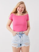 LCW Jeans İndigo Şort thumbnail 2