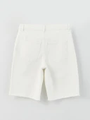LCW Jeans Ekru Şort thumbnail 2