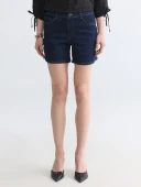 LCW Jeans İndigo Regular Fit Kadın Jean Şort thumbnail 2