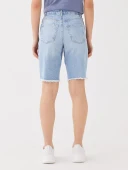 LCW Jeans İndigo Şort thumbnail 6