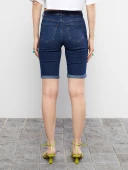 LCW Jeans İndigo Şort thumbnail 4