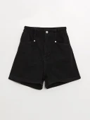 LCW Jeans Siyah Şort thumbnail 7