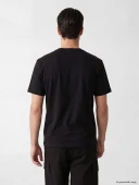 LCWAIKIKI Classic Siyah Loose Fit Basic Dry Touch Tişört thumbnail 6