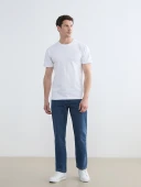 LC WAIKIKI Beyaz Regular Fit  Basic Tişört thumbnail 2