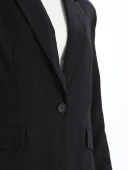 LCW Vision Siyah Kadın Blazer Ceket thumbnail 3