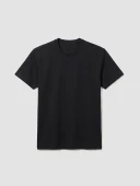 LC WAIKIKI Siyah Regular Fit  Basic Tişört thumbnail 5