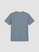 LCWAIKIKI Classic Mavi Loose Fit Basic Dry Touch Tişört thumbnail 7