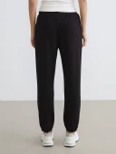 LCWAIKIKI Basic Siyah Soft Touch Kadın Jogger Eşofman Altı thumbnail 5