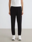 LCWAIKIKI Basic Siyah Soft Touch Kadın Jogger Eşofman Altı thumbnail 3