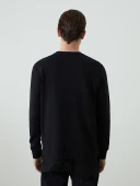 LCWAIKIKI Classic Siyah Sweatshirt thumbnail 4