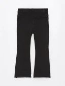 LCW Kids Siyah Basic Kız Bebek Jean Pantolon thumbnail 2