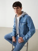 LCW Jeans İndigo Ceket thumbnail 1
