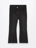 LCW Kids Siyah Basic Kız Bebek Jean Pantolon thumbnail 1