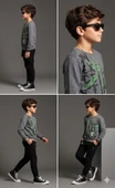 Erkek Çocuk Antrasit Sweatshirt thumbnail 4