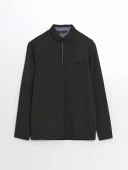 LCWAIKIKI Classic Antrasit Sweatshirt thumbnail 5