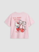 LCW Kids Pembe Tişört thumbnail 2