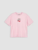 LCW Kids Pembe Tişört thumbnail 1