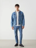 LCW Jeans İndigo Ceket thumbnail 2