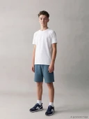 LCW Kids Mavi Erkek Çocuk Dokulu Şort thumbnail 1