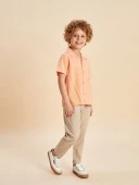 LCW Kids Turuncu Gömlek thumbnail 2