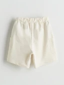 LCW Kids Bej Şort thumbnail 3