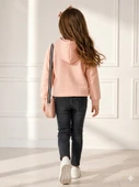 Kız Çocuk Pudra Sweatshirt thumbnail 4