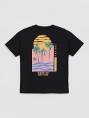 LC WAIKIKI Siyah Tişört thumbnail 2