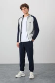 Erkek Gri Polar Sweatshirt thumbnail 2