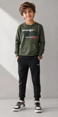 Erkek Çocuk Haki Sweatshirt thumbnail 1