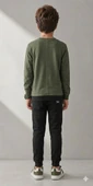 Erkek Çocuk Haki Sweatshirt thumbnail 4
