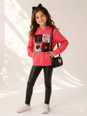 Kız Çocuk Nar Çiçeği Sweatshirt thumbnail 1