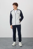 Erkek Gri Polar Sweatshirt thumbnail 1