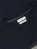 SCRIPT FLAG REGULAR TEE Erkek Mavi T-Shirt - MW0MW43226 thumbnail 5