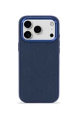 Aurum Vegan Leather Case Midnight Navy iPhone 17 Pro thumbnail 1
