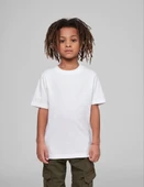 Çocuk Unisex Basic T-Shirt - Beyaz thumbnail 1