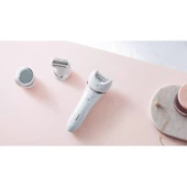 Philips BRE730/05 Islak Kuru Epilatör Seti, Beyaz thumbnail 5