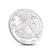 AgaKulche Ejderha Gümüş Sikke Coin thumbnail 3